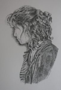 Pen & Ink portrait- Claire