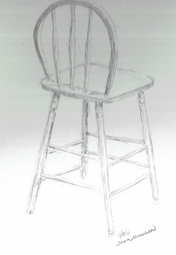 Chair sketch j huisman